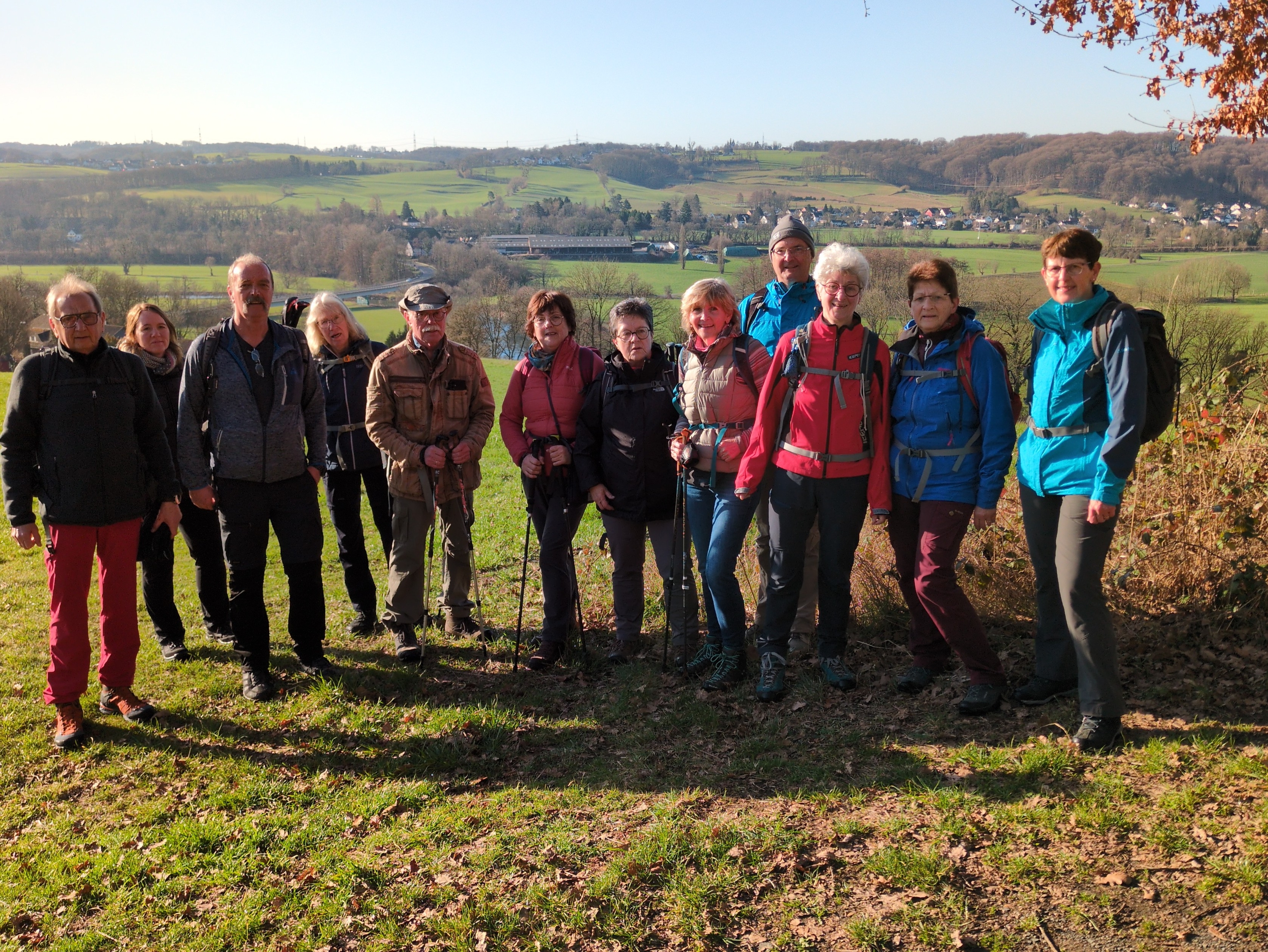 Februarwanderung 2026 Gruppenfoto