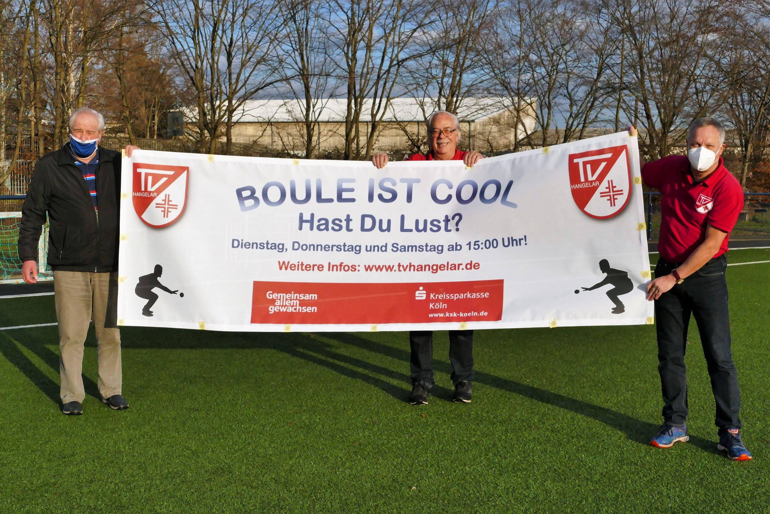 Neue Boule Banner der KSK Köln
